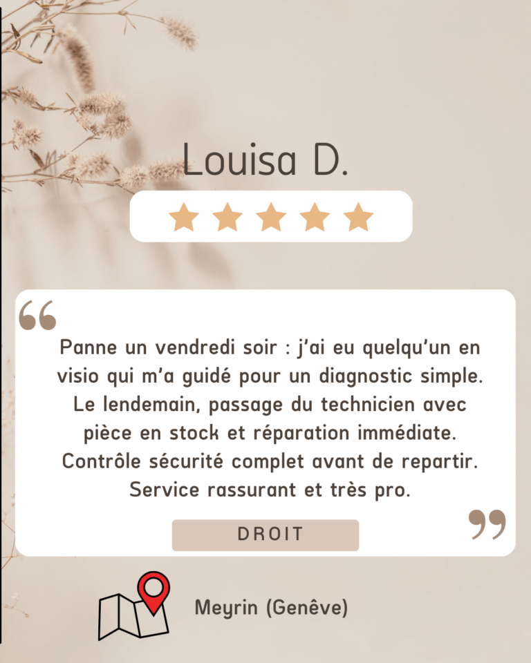 avis client