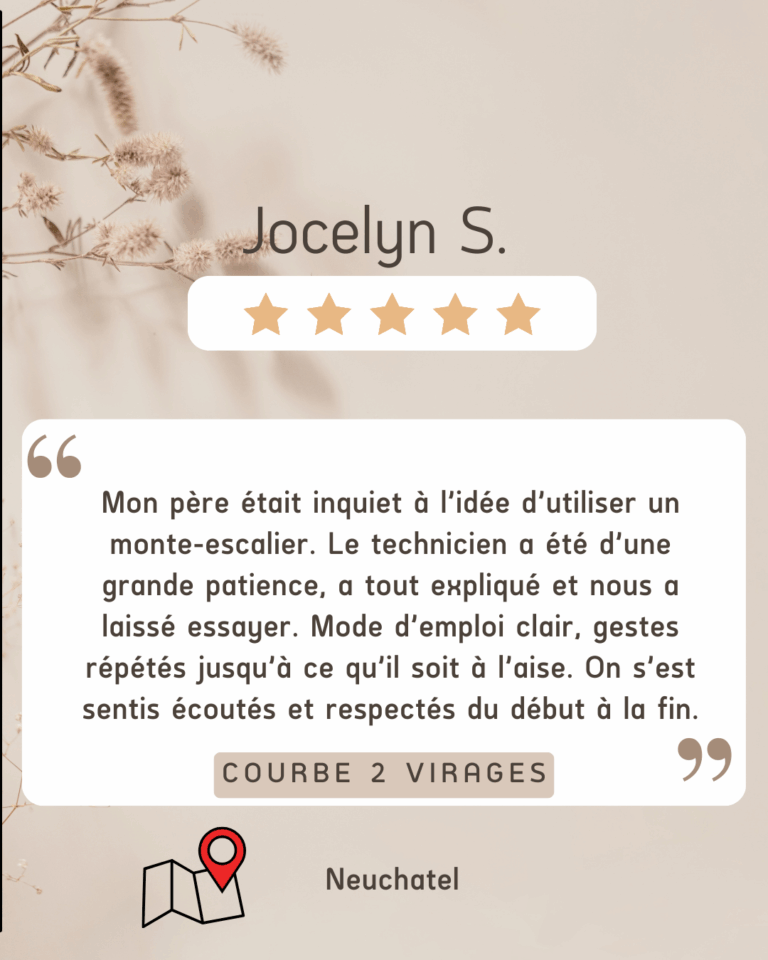 avis client monte-escaliers