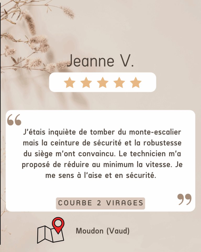 avis client monte-escaliers